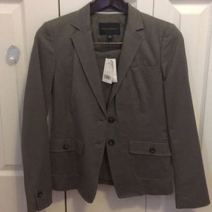 Grey suit from Banana Republic